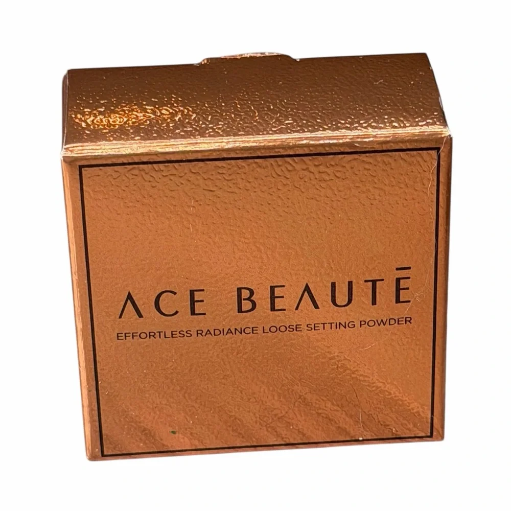 5/$25💜 Ace Beauté Effortless Radiance Loose Setting Powder Mini in Fair